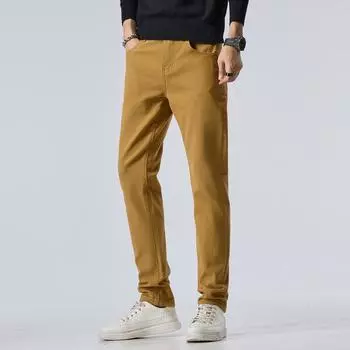 Новые весенние джинсы Мужские модные эластичные джинсы с узким низом 28