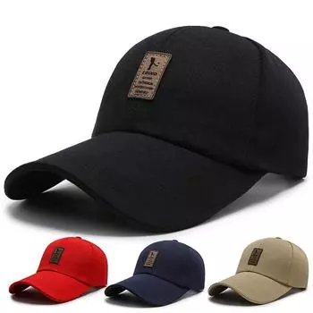 Новые весенние и летние шляпы для мужчин, бейсболки, простые женские кепки в корейском стиле, повседневные спортивные кепки Adjustable