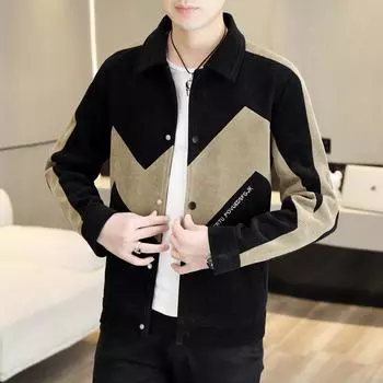 Новые весенние и осенние куртки, универсальная верхняя одежда, молодежные повседневные корейские куртки, модные универсальные топы с лацканами M