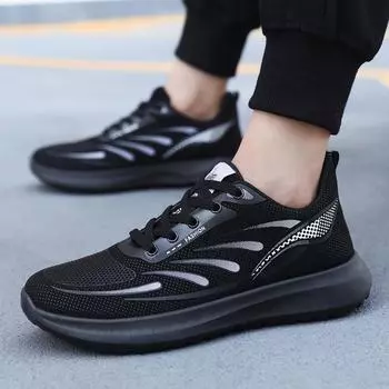 Новые весенние и осенние мужские туфли ультралегкие спортивные универсальные трендовые беговые популярные мужские туфли для отдыха на открытом воздухе спортивные 39