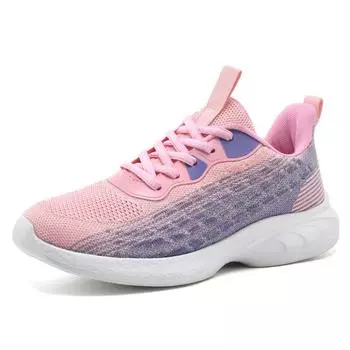 Новые весенние и осенние сетчатые дышащие женские повседневные спортивные туфли модные прогулочные кроссовки больших размеров для бега 35