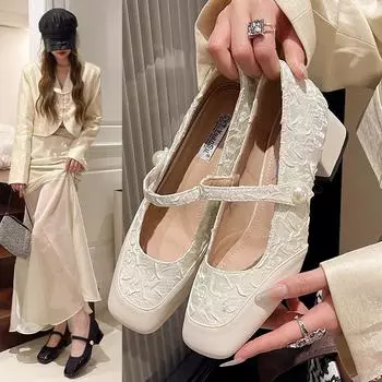 Новые весенние летние балетки на плоской подошве женские туфли-лодочки из атласа в стиле ретро туфли Мэри Джейн женская мода повседневная обувь на мелкой подошве 35 хаки