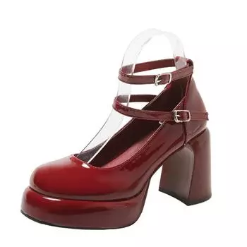 Новые весенние повседневные удобные универсальные туфли во французском стиле из кожи с темпераментом, одинарные туфли, женская обувь 36