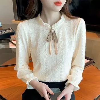 Новые весенние стили: Модное и элегантное нижнее белье, которое будет выглядеть стройнее и прикрывать живот. Кружевной топ для женщин M