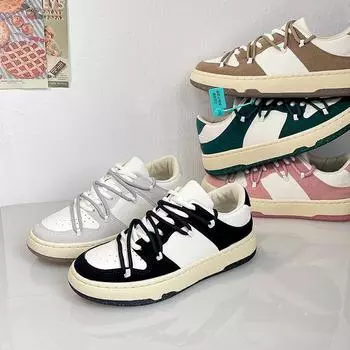 Новые весенние женские кроссовки. Нескользящая износостойкая амортизирующая женская повседневная спортивная обувь. 35 зелёный