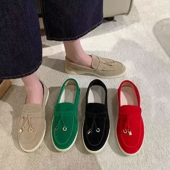 Новые весенние женские кроссовки, повседневная обувь на плоской подошве, женские лоферы без шнуровки, большие размеры 43, вулканизированная обувь, прогулочные кроссовки 37