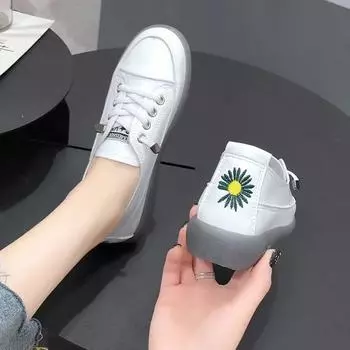 Новые весенние женские туфли на плоской подошве из искусственной кожи, оксфорды, повседневные классические однотонные модные женские белые кроссовки для женщин 35 красный