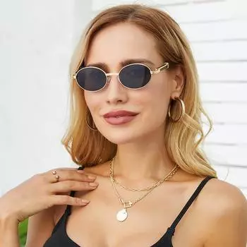 Новые винтажные деревянные солнцезащитные очки, мужские маленькие солнцезащитные очки в круглой оправе, мужские модные очки