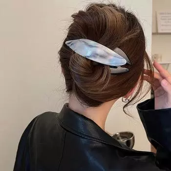 Новые винтажные кислотные большие когти для волос, индивидуальные геометрические заколки для волос в виде утконоса, зажим для волос, заколки для волос, аксессуары для волос для женщин и девочек, головные уборы