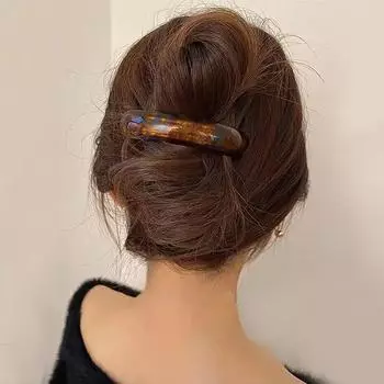 Новые винтажные заколки для волос с уксусной кислотой, женские роскошные заколки для волос с принтом, заколки, весенние зажимы, аксессуары для волос для женщин, головной убор, подарки