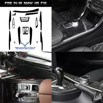 Новые внутренние наклейки из углеродного волокна, специальная пленка для украшения автомобиля