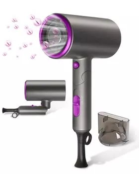 Новые волосы Большие воздушные быстрые популярные отрицательные волосы 3 уровня перегрева постоянная температура насадка для волос в комплекте [выпуск 2023 г.] фен, объем, сушка,