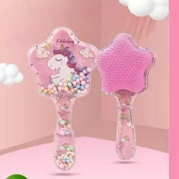 Новые волшебные расчески со звездами, антистатические массажные щетки для волос с единорогом, распутывание, массажная щетка для душа, расческа для волос, инструменты для укладки волос в салоне