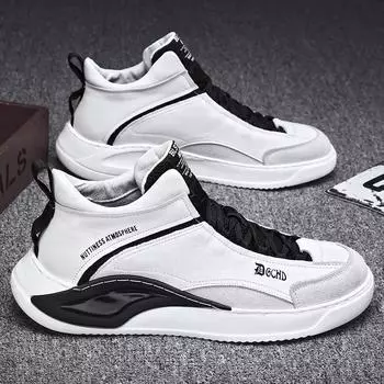 Новые высокие туфли, мужская обувь, обувь для спорта и отдыха, мужская плюшевая теплая хлопковая обувь, зимняя противоскользящая спортивная обувь с толстой подошвой 39 хаки