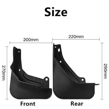 Новые высококачественные 4 шт. брызговики грязезащитные щитки брызговик для Geely Coolray 2021-2024