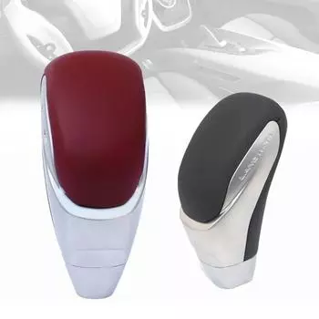 Новые высококачественные автомобильные аксессуары для Mazda 3 2006 2007 2008 2010 2011 2012 года выпуска, кожаная ручка переключения передач чёрный