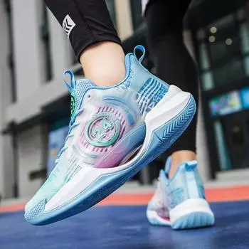 Новые высококачественные баскетбольные кроссовки, Нескользящие баскетбольные бутсы, амортизирующие кроссовки, мужские спортивные кроссовки на открытом воздухе, светоотражающие 36