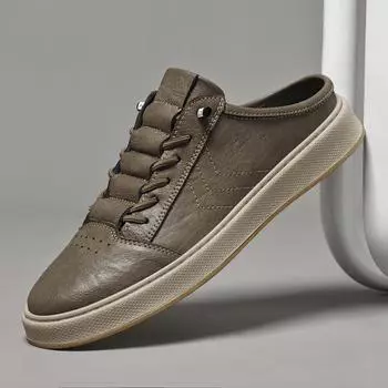 Новые высококачественные мужские мокасины, классические получешки для мужчин, роскошные легкие дышащие повседневные туфли, удобные кроссовки для ходьбы 37 чёрный