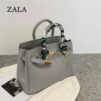 Новые высококачественные шелковые шарфы в европейском и американском стиле, платиновые сумки с узором личи, модные женские сумки с косым ремешком на одно плечо светло-синий