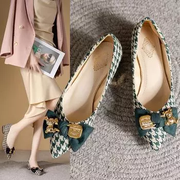 Новые заклепки с острым носком женские туфли Zapatos De Mujer весна/осень лоферы из искусственной кожи без застежек базовые туфли на плоской подошве повседневные 2024 35 чёрный