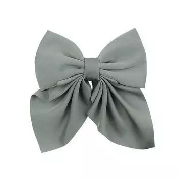 Новые заколки для волос с милым бантом, однотонные заколки для волос с бантом для девочек, атласные заколки-бабочки, зажим в виде утконоса, детские аксессуары для волос