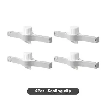 Новые зажимы для запечатывания пищевых продуктов, зажимы для упаковки закусок, зажимы для заваривания чайных листьев, многоразовая насадка-дозатор для пищевых продуктов с крышкой, кухонные принадлежности