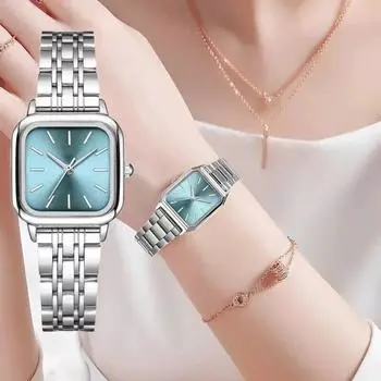 Новые женские часы Ins Style, женские нишевые часы с простым темпераментом, водонепроницаемые часы для студентов младших классов средней школы, для девочек