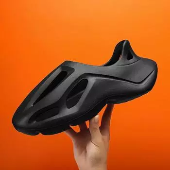 Новые женские и мужские сандалии из ЭВА, пара мягких полых садовых туфель, дизайнерские тапочки с отверстиями, кроссовки, пляжная обувь для воды, слипоны из пенопласта, беговые дорожки 36-37