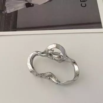 Новые Женские Элегантные Полые Геометрические Металлические Заколки для Волос Винтажные Зажимы для Волос Ободок Заколка Краб для Волос Аксессуары для Волос