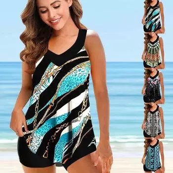 Новые женские комплекты бикини Tanknis, купальник, женские комплекты бикини, купальники, пляжная одежда, летняя мода, новый купальник из двух частей, S-6XL S чёрный