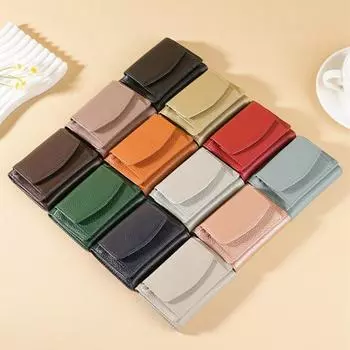 Новые женские кошельки из натуральной кожи, женские кошельки из воловьей кожи, женский маленький карман для монет, держатель для карт, мини-сумка для денег, портативный клатч