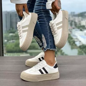 Новые женские кроссовки, модные повседневные туфли разных цветов, классические туфли, удобные повседневные кроссовки 35