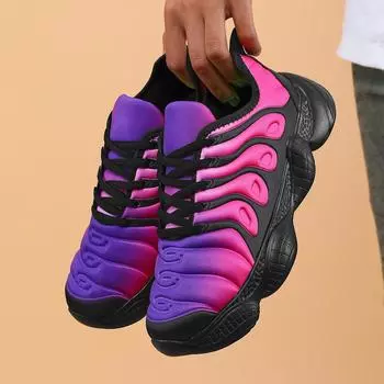 Новые женские кроссовки с мягкой подошвой цвета конфет, кроссовки для бега, женская обувь для походов, спортивная обувь AutumnRainbow 36