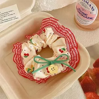 Новые женские кружевные резинки для волос, эластичная резинка для волос, держатель для хвостика, повязка, резинка-скранчи, резинка, аксессуары для волос для девочек, головной убор