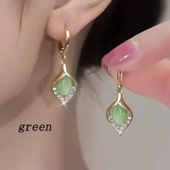 Новые женские модные геометрические серьги, темпераментные серьги-капли, подарочные серьги для девочек