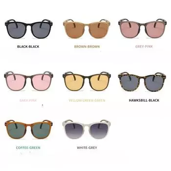 Новые женские нейлоновые поляризационные солнцезащитные очки TR со складными солнцезащитными очками от знаменитостей в Интернете. Очки в большой оправе Fashion Sense.