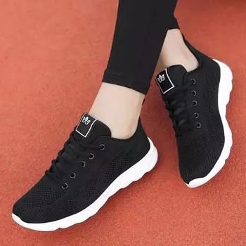 Новые женские повседневные туфли дышащие женские кроссовки сетчатые женские модные кроссовки женские массивные кроссовки обувь Sapato Feminino 35