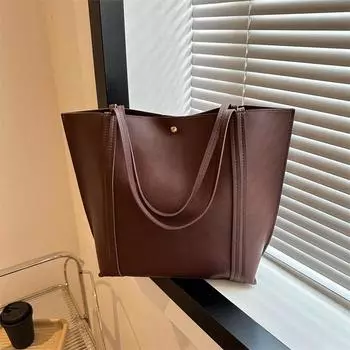 Новые женские ретро сумки большой емкости женские модные сумки-тоут повседневные сумки через плечо