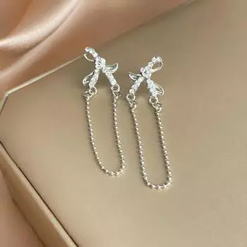 Новые женские серьги-джокеры с кисточками и бабочкой в стиле суперфеи