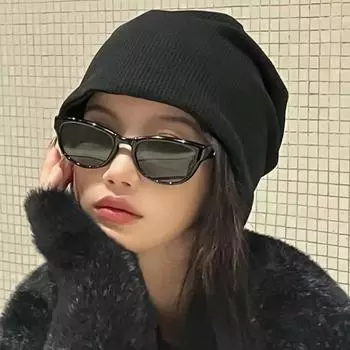 Новые женские солнцезащитные очки «кошачий глаз» с улучшенными ощущениями и защитой от ультрафиолета для мужских солнцезащитных очков для вождения серый/чёрный