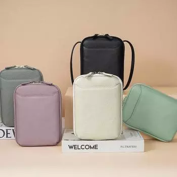 Новые женские сумки из натуральной кожи, сумки через плечо на молнии, женские сумки через плечо большой емкости для женщин, прочный кошелек с клапаном для телефона