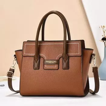 Новые женские сумки Splicing, большая вместимость, роскошная женская сумка, сумка-тоут для поездок на работу, женская сумка через плечо на одно плечо