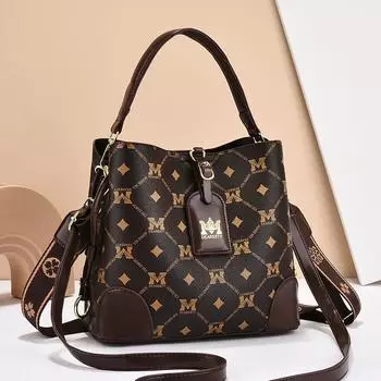 Новые женские сумки-ведра с принтом, женские сумки через плечо, повседневные дизайнерские сумки высокого качества, сумки через плечо, роскошные женские сумки