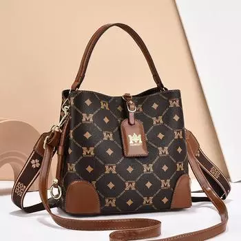 Новые женские сумки-ведра с принтом, женские сумки через плечо, повседневные дизайнерские сумки высокого качества, сумки через плечо, роскошные женские сумки