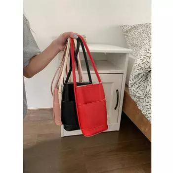 Новые женские сумки женские сумки через плечо из искусственной кожи с застежкой-молнией большой емкости сумки через плечо для женщин сплошной клапан портативный кошелек для телефона чёрный