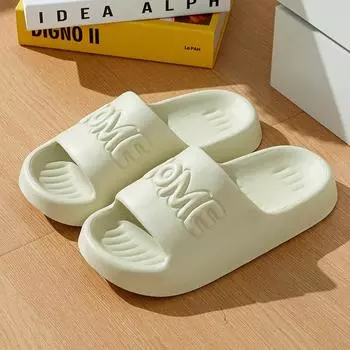 Новые женские тапочки с мягкой подошвой, летние пляжные тапочки на толстой платформе, сандалии, женские тапочки из Эва 44-45 кофейный