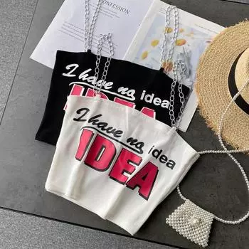 Новые женские топы лета 2021 года One Size чёрный