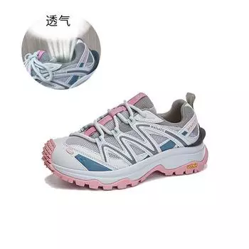 Новые женские туфли для папы 2025 года, летняя повседневная спортивная обувь с плоской подошвой, легкие кроссовки для бега, дышащие и универсальные женские туфли 35