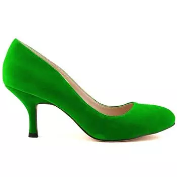 Новые женские туфли-лодочки, классические сексуальные туфли с острым носком на высоком каблуке средней длины 6,5 см, весенние брендовые дизайнерские черные модельные свадебные туфли 35