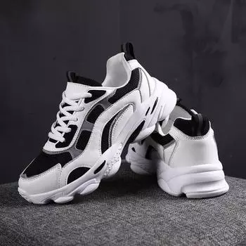 Новые женские туфли, маленькие белые туфли, модные уличные универсальные туфли для папы, повседневная обувь из дышащей сетки 35